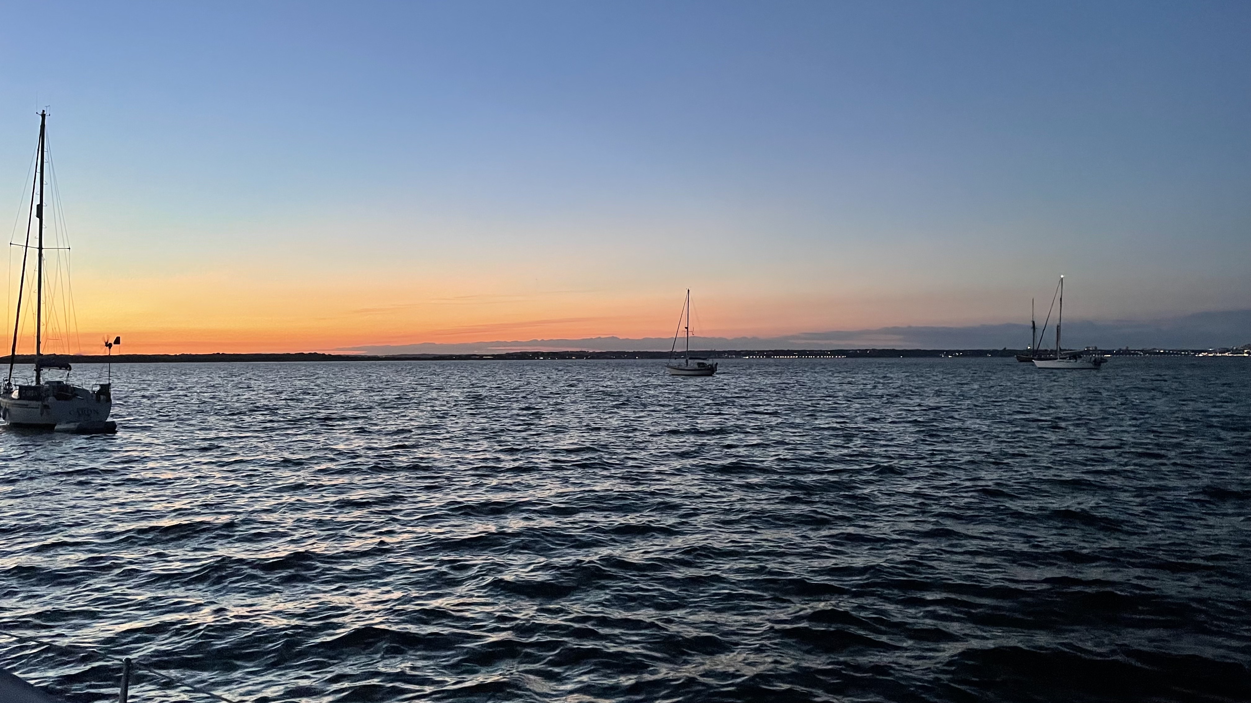 Sailing to Alderney